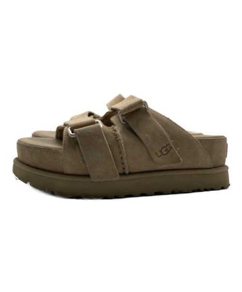 UGG（アグ）UGG (アグ) W GOLDENGLOW ベージュ サイズ:24の古着・服飾アイテム
