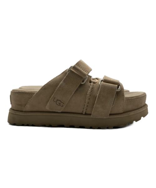 UGG（アグ）UGG (アグ) W GOLDENGLOW ベージュ サイズ:24の古着・服飾アイテム
