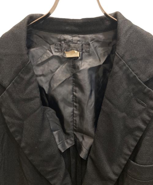 COMME des GARCONS SHIRT（コムデギャルソンシャツ）COMME des GARCONS SHIRT (コムデギャルソンシャツ) Oversized Jacket-polyester twill garment treated オーバーサイズポリ縮ジャケット ブラック サイズ:SIZE Lの古着・服飾アイテム