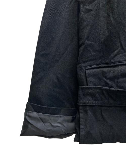 COMME des GARCONS SHIRT（コムデギャルソンシャツ）COMME des GARCONS SHIRT (コムデギャルソンシャツ) Oversized Jacket-polyester twill garment treated オーバーサイズポリ縮ジャケット ブラック サイズ:SIZE Lの古着・服飾アイテム