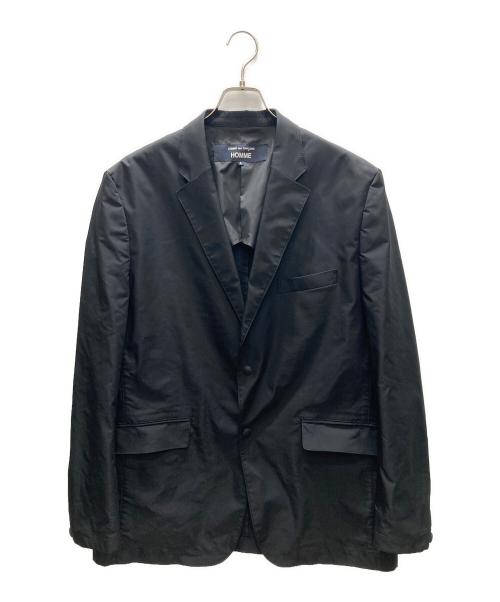 COMME des GARCONS HOMME（コムデギャルソン オム）COMME des GARCONS HOMME (コムデギャルソン オム) Polyester Twill Jackets ブラック サイズ:SIZE Lの古着・服飾アイテム