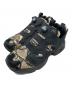 REEBOK（リーボック）の古着「INSTAPUMP FURY-パイソン柄」｜ブラック×ベージュ