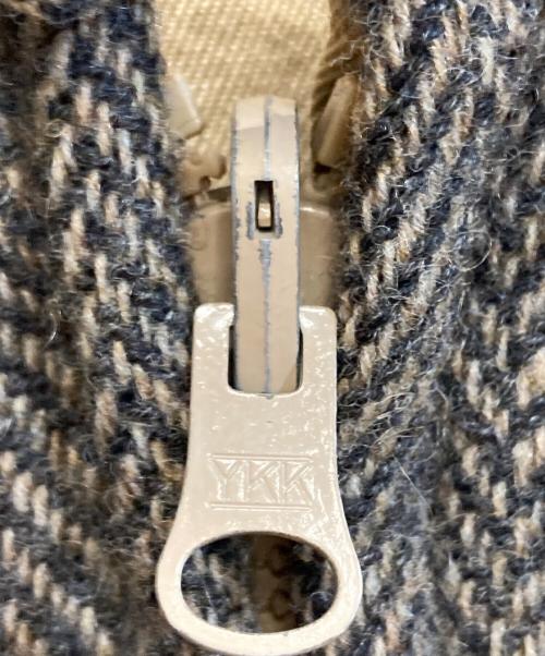 LAND'S END（ランズエンド）LAND'S END (ランズエンド) ヘリンボーンリバーシブルハリントンジャケット ベージュ サイズ:Ｓの古着・服飾アイテム