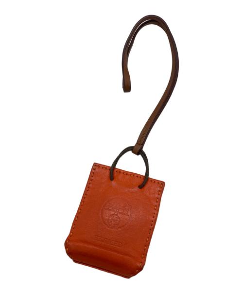 HERMES（エルメス）HERMES (エルメス) サックオランジュ オレンジの古着・服飾アイテム