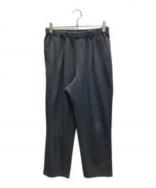 LAMOND（ラモンド）の古着「TWILL TWIST PANTS」｜グレー