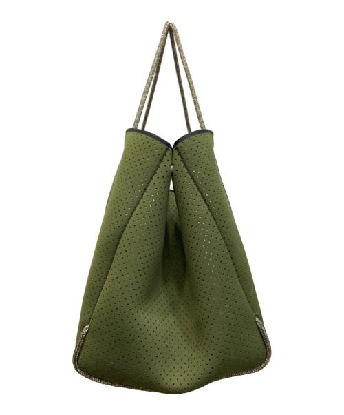 STATE OF ESCAPE（ステイトオブエスケープ）STATE OF ESCAPE (ステイトオブエスケープ) トートバッグ グリーンの古着・服飾アイテム