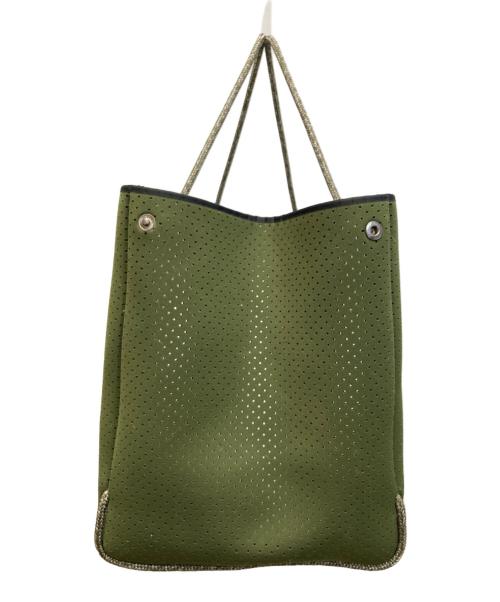 STATE OF ESCAPE（ステイトオブエスケープ）STATE OF ESCAPE (ステイトオブエスケープ) トートバッグ グリーンの古着・服飾アイテム