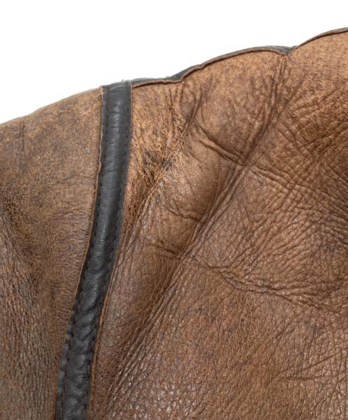 Wind Armor（ウィンドアーマー）Wind Armor (ウィンドアーマー) TYPE-3 B-3 U.S. SHEEPSKIN フライトジャケット ブラウン サイズ:Mの古着・服飾アイテム