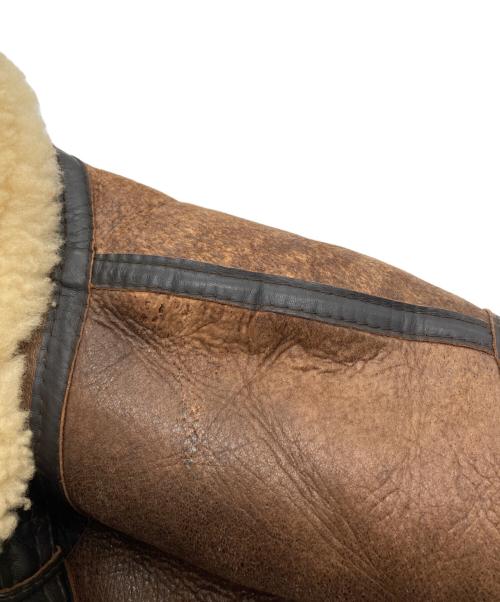 Wind Armor（ウィンドアーマー）Wind Armor (ウィンドアーマー) TYPE-3 B-3 U.S. SHEEPSKIN フライトジャケット ブラウン サイズ:Mの古着・服飾アイテム