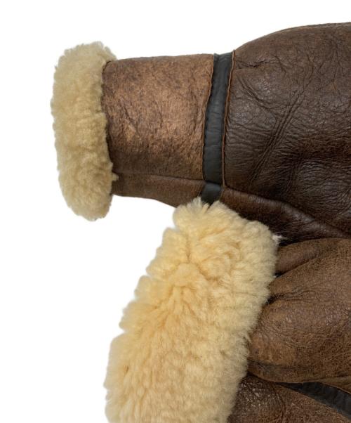 Wind Armor（ウィンドアーマー）Wind Armor (ウィンドアーマー) TYPE-3 B-3 U.S. SHEEPSKIN フライトジャケット ブラウン サイズ:Mの古着・服飾アイテム