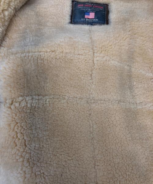 Wind Armor（ウィンドアーマー）Wind Armor (ウィンドアーマー) TYPE-3 B-3 U.S. SHEEPSKIN フライトジャケット ブラウン サイズ:Mの古着・服飾アイテム