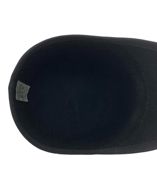 IRIS47（イリスフォーセブン）iris47 (イリスフォーセブン) シークキャップ ブラック サイズ:SIZE 57CMの古着・服飾アイテム