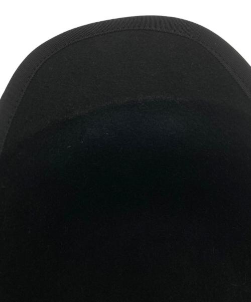 IRIS47（イリスフォーセブン）iris47 (イリスフォーセブン) シークキャップ ブラック サイズ:SIZE 57CMの古着・服飾アイテム