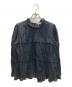 ISABEL MARANT ETOILE（イザベルマランエトワール）の古着「ドット 刺繍 ティアード ブラウス」｜ブラック