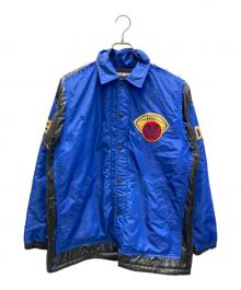 Rebuild by Needles（リビルドバイニードルス）の古着「Coach Covered Jacket Assorted」｜ブルー