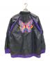 Rebuild by Needles (リビルドバイニードルス) Coach Jacket - Covered Jacket ブラック×パープル サイズ:L：18000円