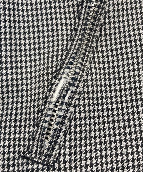 Schott（ショット）Schott (ショット) 千鳥格子 ダブルライダースジャケット グレー サイズ:SIZE Mの古着・服飾アイテム