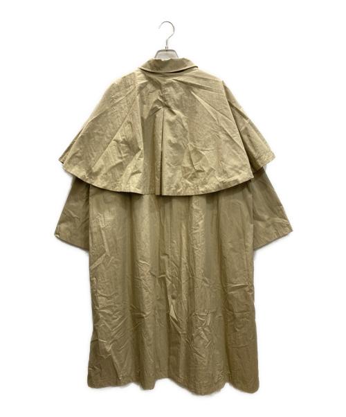 TSUHARU by samansa Mos2（ツハル バイ サマンサモスモス）TSUHARU by samansa Mos2 (ツハル バイ サマンサモスモス) ポンチョ付き3WAYコート ベージュ サイズ:下記参照の古着・服飾アイテム