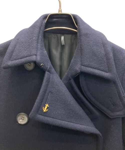 THE RERACS（ザ リラクス）THE RERACS (ザ リラクス) メルトンPコート ネイビー サイズ:38の古着・服飾アイテム