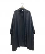 J&M DAVIDSONジェイ＆エム デヴィッドソン）の古着「シルクブラウスワンピース」｜ブラック