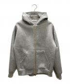 EVERYDAY I LIKE.エヴリデイ アイ ライク）の古着「Oversized ジップ フーディー」｜グレー