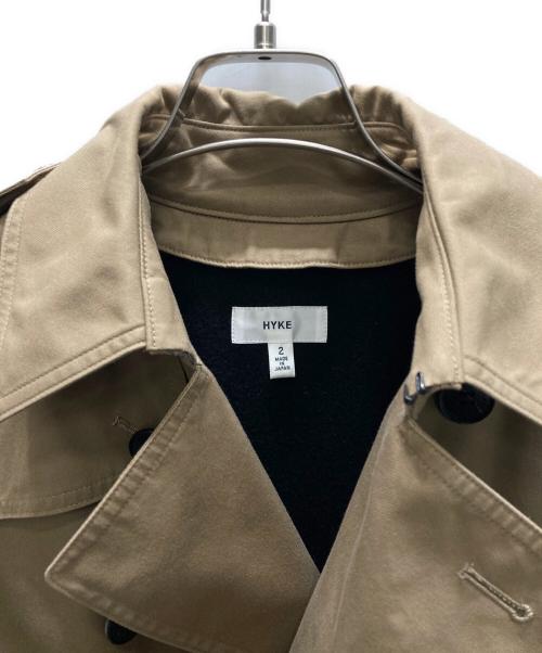 HYKE（ハイク）HYKE (ハイク) ライナー付トレンチコート ベージュ サイズ:SIZE 2の古着・服飾アイテム