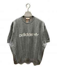 adidas×FUCKING AWESOME（アディダス×ファッキンオーサム）の古着「FA Pinstripe Tee Shirt」｜グレー