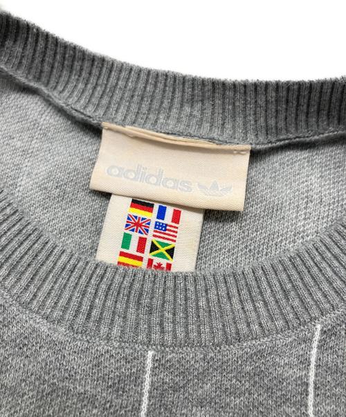 adidas（アディダス）adidas (アディダス) FUCKING AWESOME (ファッキンオーサム) FA Pinstripe Tee Shirt グレー サイズ:SIZE XL 未使用品の古着・服飾アイテム