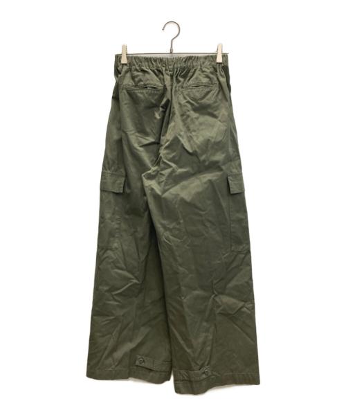 KAGURE（カグレ）kagure (カグレ) ユーティリティーイージーパンツ オリーブ サイズ:SIZE Freeの古着・服飾アイテム