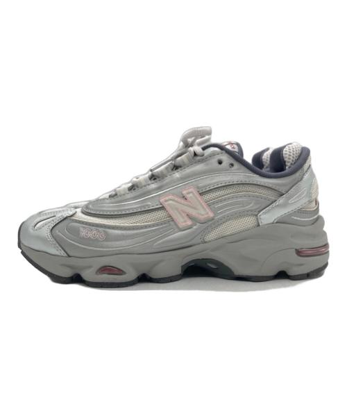 NEW BALANCE（ニューバランス）NEW BALANCE (ニューバランス) emmi (エミ) M1000 ローカットスニーカー シルバー サイズ:24cmの古着・服飾アイテム