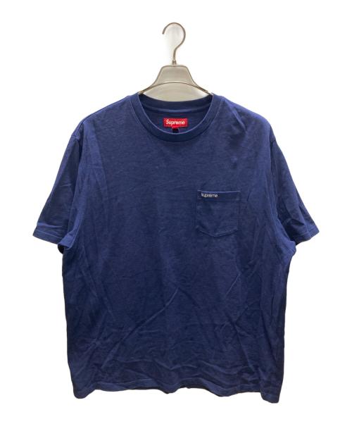 SUPREME（シュプリーム）SUPREME (シュプリーム) S/S Pocket Tee ネイビー サイズ:SIZE XXLの古着・服飾アイテム