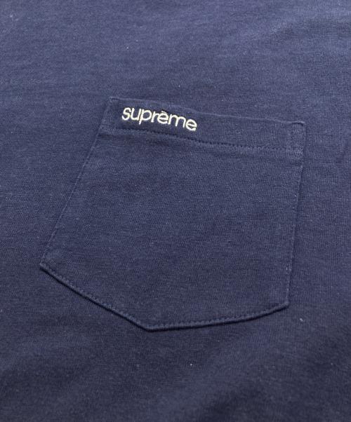 SUPREME（シュプリーム）SUPREME (シュプリーム) S/S Pocket Tee ネイビー サイズ:SIZE XXLの古着・服飾アイテム