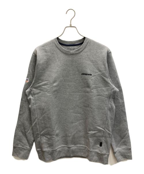 Patagonia（パタゴニア）Patagonia (パタゴニア) Fitz Roy Icon Uprisal Crew Sweatshirt グレー サイズ:SIZE M 未使用品の古着・服飾アイテム