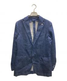 TAGLIATORE（タリアトーレ）の古着「MONTECARLO アンコンジャケット」｜ネイビー