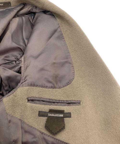 TAGLIATORE（タリアトーレ）TAGLIATORE (タリアトーレ) アルパカ混ダブルチェスターコート ベージュ サイズ:44/Rの古着・服飾アイテム