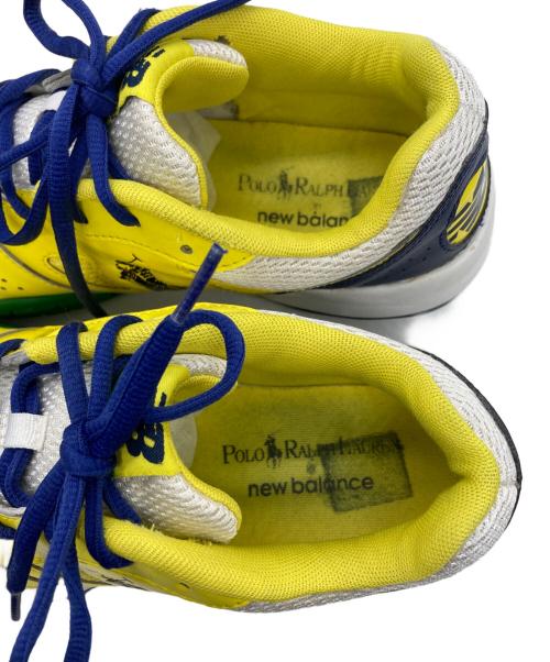 NEW BALANCE（ニューバランス）NEW BALANCE (ニューバランス) POLO RALPH LAUREN (ポロ・ラルフローレン) ローカットスニーカー イエロー サイズ:SIZE 28cmの古着・服飾アイテム