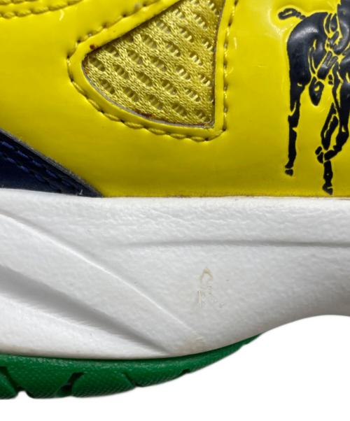 NEW BALANCE（ニューバランス）NEW BALANCE (ニューバランス) POLO RALPH LAUREN (ポロ・ラルフローレン) ローカットスニーカー イエロー サイズ:SIZE 28cmの古着・服飾アイテム