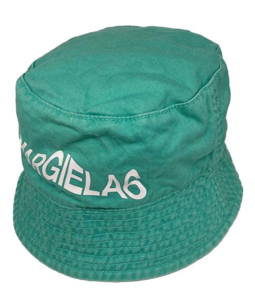 MM6 Maison Margiela（エムエムシックスメゾンマルジェラ）MM6 Maison Margiela (エムエムシックスメゾンマルジェラ) バケットハット ブルー サイズ:下記参照の古着・服飾アイテム