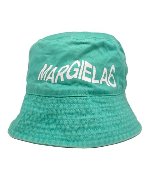 MM6 Maison Margiela（エムエムシックスメゾンマルジェラ）MM6 Maison Margiela (エムエムシックスメゾンマルジェラ) バケットハット ブルー サイズ:下記参照の古着・服飾アイテム
