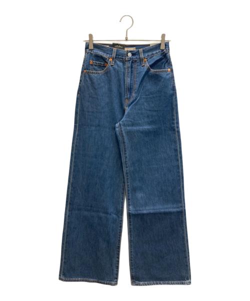 LEVI'S（リーバイス）LEVI'S (リーバイス) Spick and Span (スピックアンドスパン) 別注 SMU RIBCAGE WIDE LEG デニムパンツ インディゴ サイズ:24 未使用品の古着・服飾アイテム