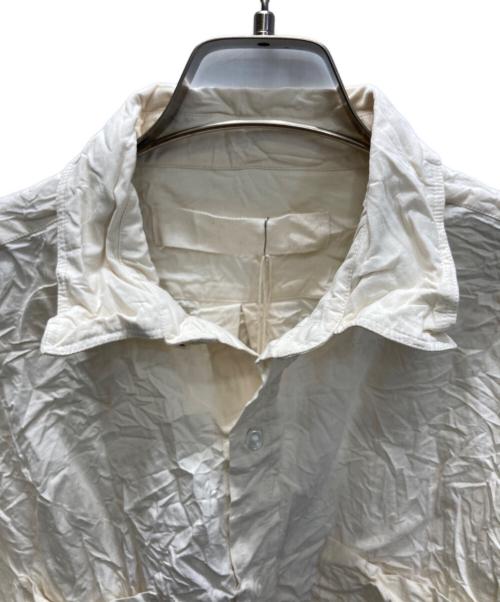 Vas-y Lentement（ヴァジー ラントマン）Vas-y Lentement (ヴァジー ラントマン) journal standard luxe (ジャーナルスタンダード ラックス) シワ加工シャツ アイボリー サイズ:SIZE M 未使用品の古着・服飾アイテム