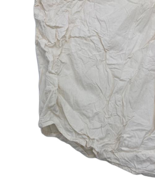 Vas-y Lentement（ヴァジー ラントマン）Vas-y Lentement (ヴァジー ラントマン) journal standard luxe (ジャーナルスタンダード ラックス) シワ加工シャツ アイボリー サイズ:SIZE M 未使用品の古着・服飾アイテム