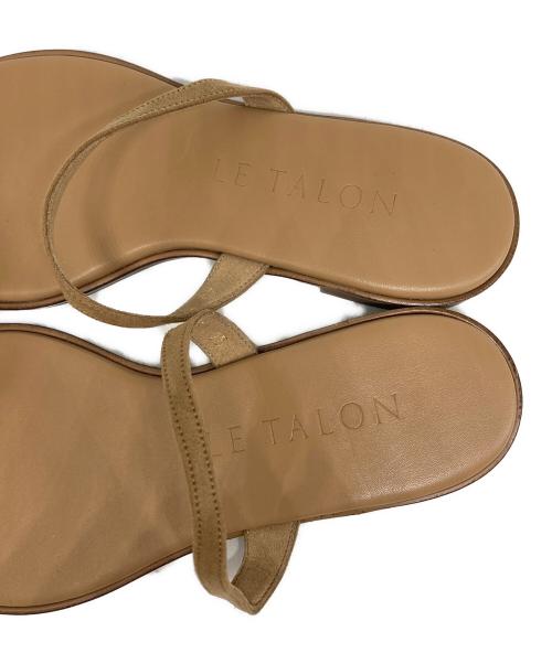 Le Talon（ル タロン）Le Talon (ル タロン) メタルサムリングサンダル ブラウン サイズ:SIZE SSの古着・服飾アイテム