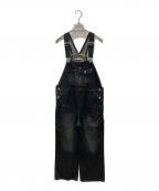 DU JOURデュ ジュール）の古着「JEAN OVERALL」｜ブラック