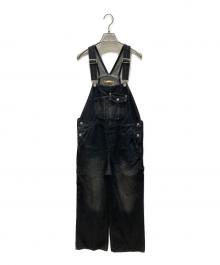 DU JOUR（デュ ジュール）の古着「JEAN OVERALL」｜ブラック