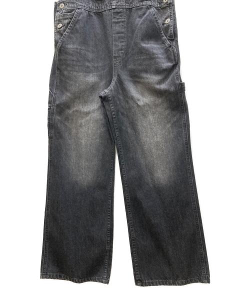 DU JOUR（デュ ジュール）DU JOUR (デュ ジュール) JEAN OVERALL ブラック サイズ:下記参照の古着・服飾アイテム