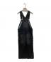 DU JOUR (デュ ジュール) JEAN OVERALL ブラック サイズ:下記参照：6000円