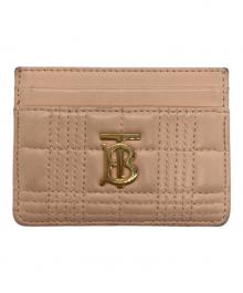 BURBERRY（バーバリー）の古着「TB キルティング ローラカードケース」｜ピンク