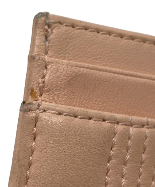 BURBERRY（バーバリー）BURBERRY (バーバリー) TB キルティング ローラカードケース ピンクの古着・服飾アイテム