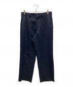 Yohji Yamamoto COSTUME D'HOMMEヨウジヤマモトコスチュームドオム）の古着「ウールスラックス」｜ネイビー